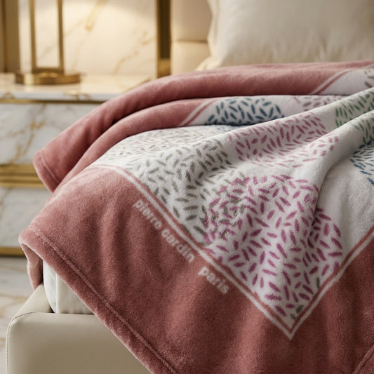 Fleece Blanket (Single Ply)-Doris C03