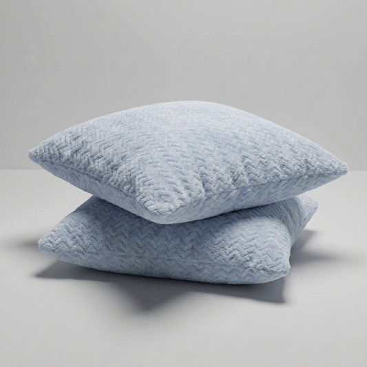 Filled Fleece Cushion- Set of 2 16x16 inches