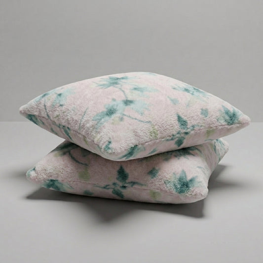 Filled Fleece Cushion- Set of 2 16x16 inches