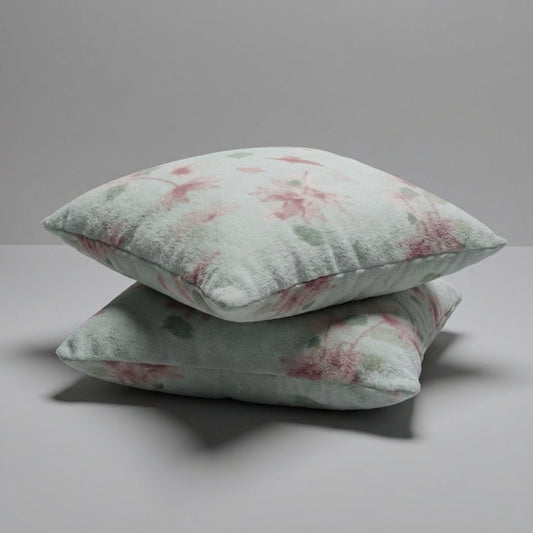 Filled Fleece Cushion- Set of 2 16x16 inches