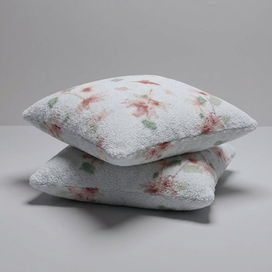 Filled Fleece Cushion- Set of 2 16x16 inches