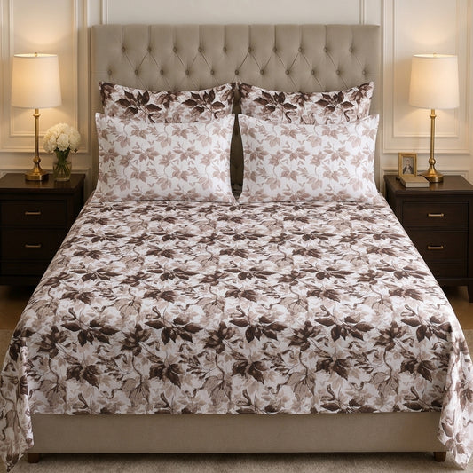 6-Piece Reversible Poly Cotton Comforter Set