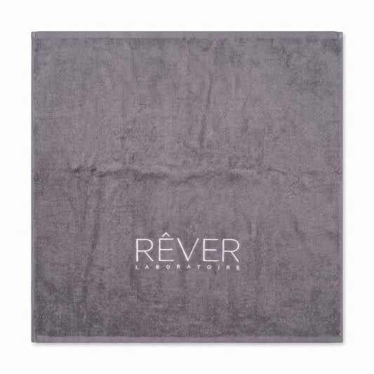 Premium Cotton Bath Sheet Charcoal Gray Embroided-500 GSM