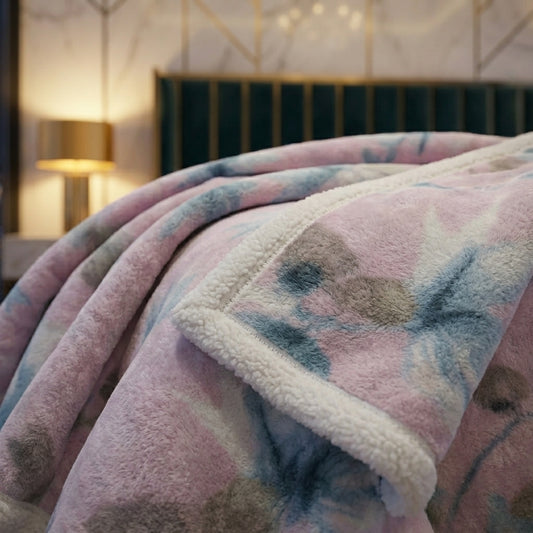 Fleece Blanket (Single Ply)-Rosa 2015