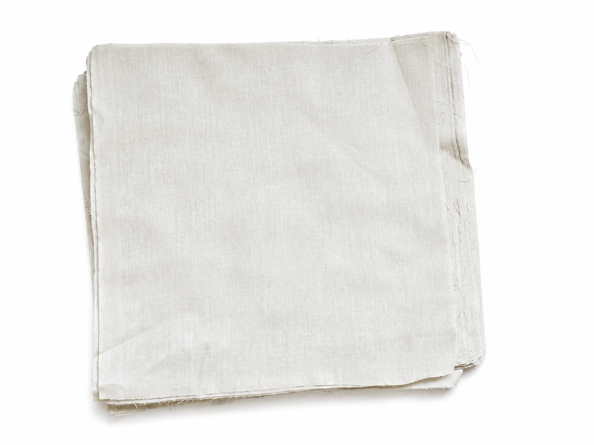 10×10 Inches Cotton Fabric Tissues – Pack of 50