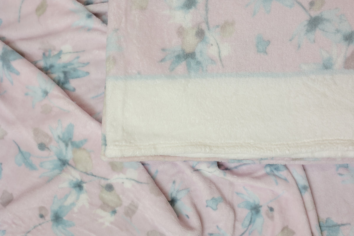 Fleece Blanket (Single Ply)-Rosa 2015