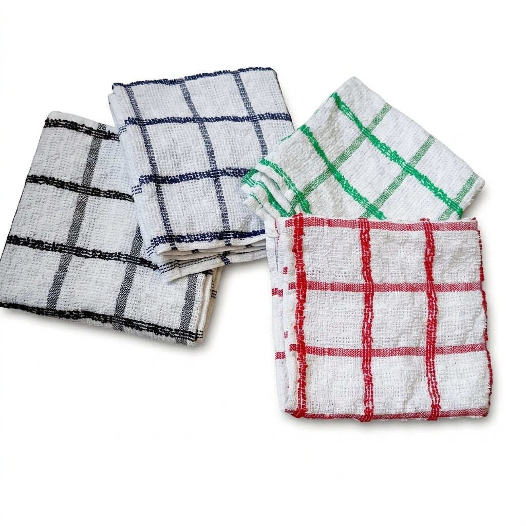 Premium Multi Kitchen Towels – Pack of 4