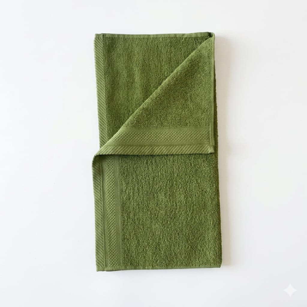 Premium Cotton Towel Deep Forest Green-480 GSM