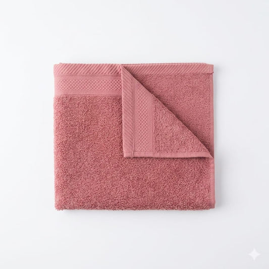 Premium Cotton Towel Salmon Pink-480 GSM