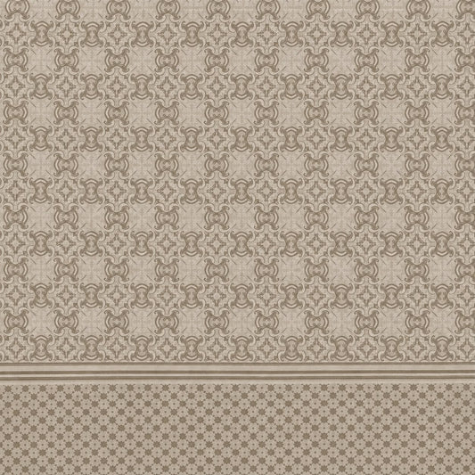 100% Cotton Grey Regal Mosaic – Bedsheet Set