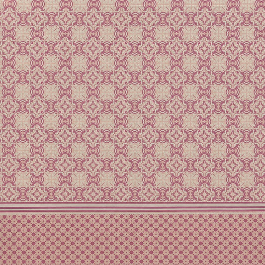 100% Cotton Pink Regal Mosaic – Bedsheet Set