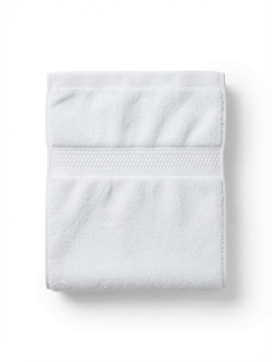 Premium Cotton Towel Pure White-600GSM