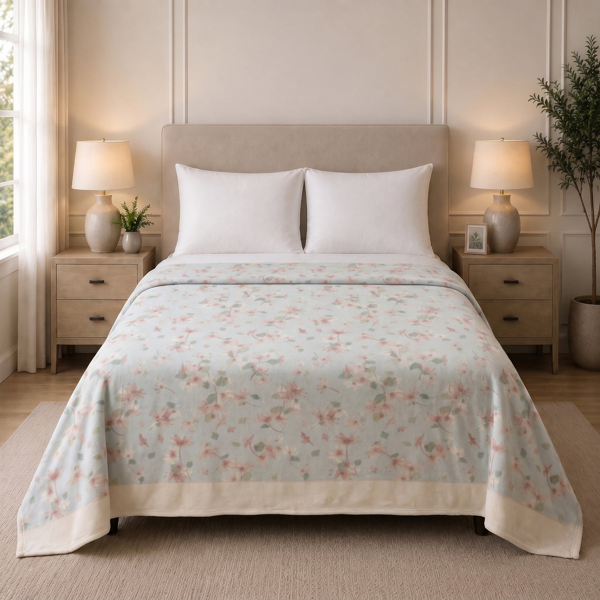 Fleece Blanket (Single Ply)-Warda 2015