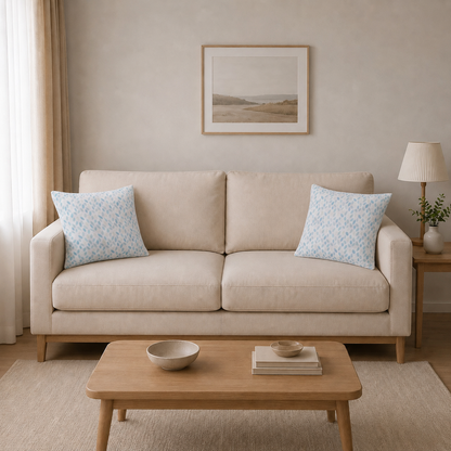Filled Fleece Cushion- Set of 2 16x16 inches