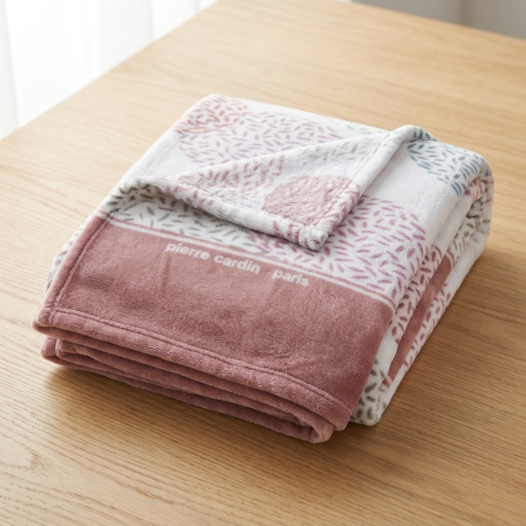 Fleece Blanket (Single Ply)-Doris C03