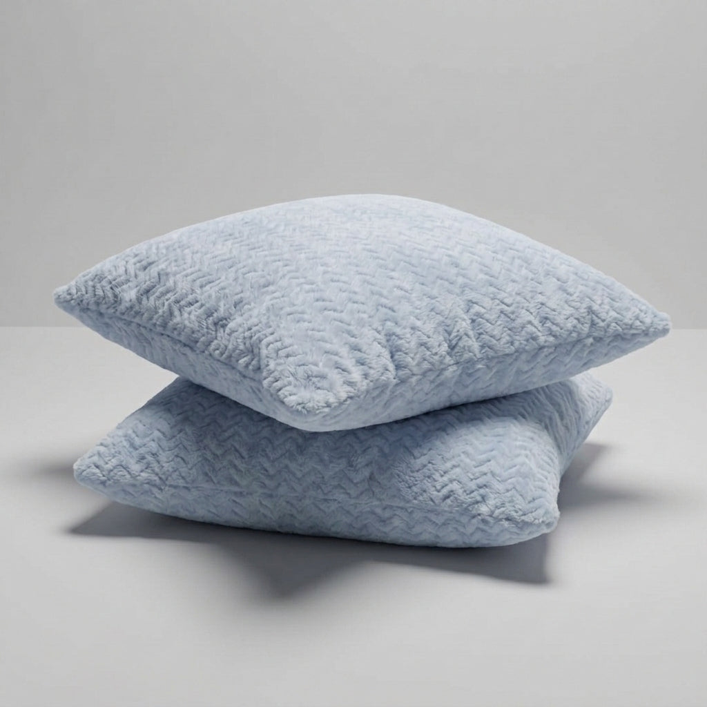 Filled Fleece Cushion- Set of 2 16x16 inches