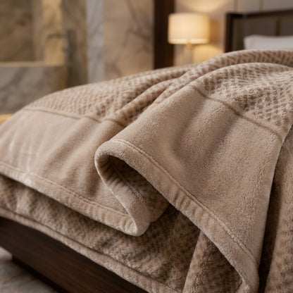 Fleece Blanket (Single Ply)-Gris C3