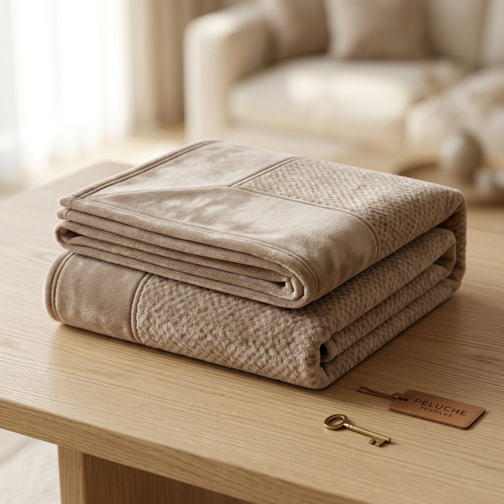 Fleece Blanket (Single Ply)-Gris C3