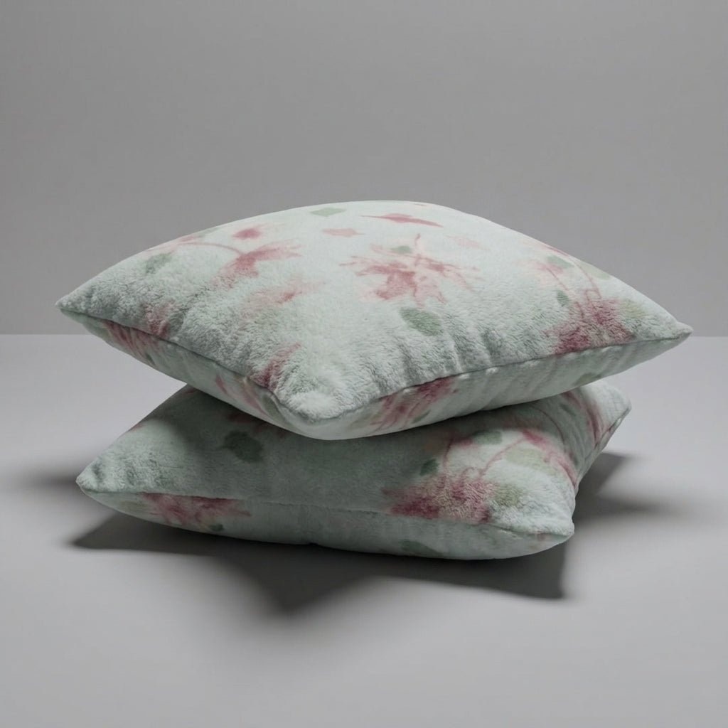 Filled Fleece Cushion- Set of 2 16x16 inches