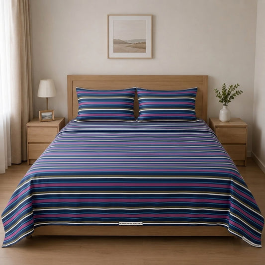 Poly Cotton Bedsheet Set