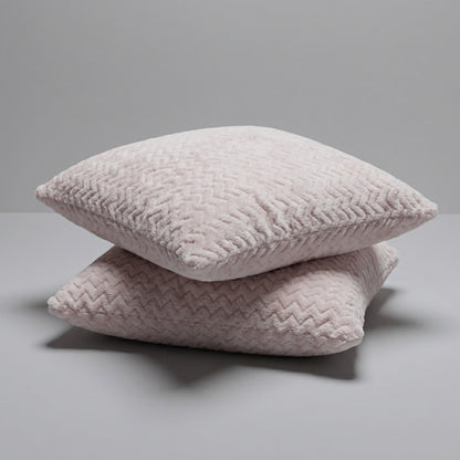 Filled Fleece Cushion- Set of 2 16x16 inches