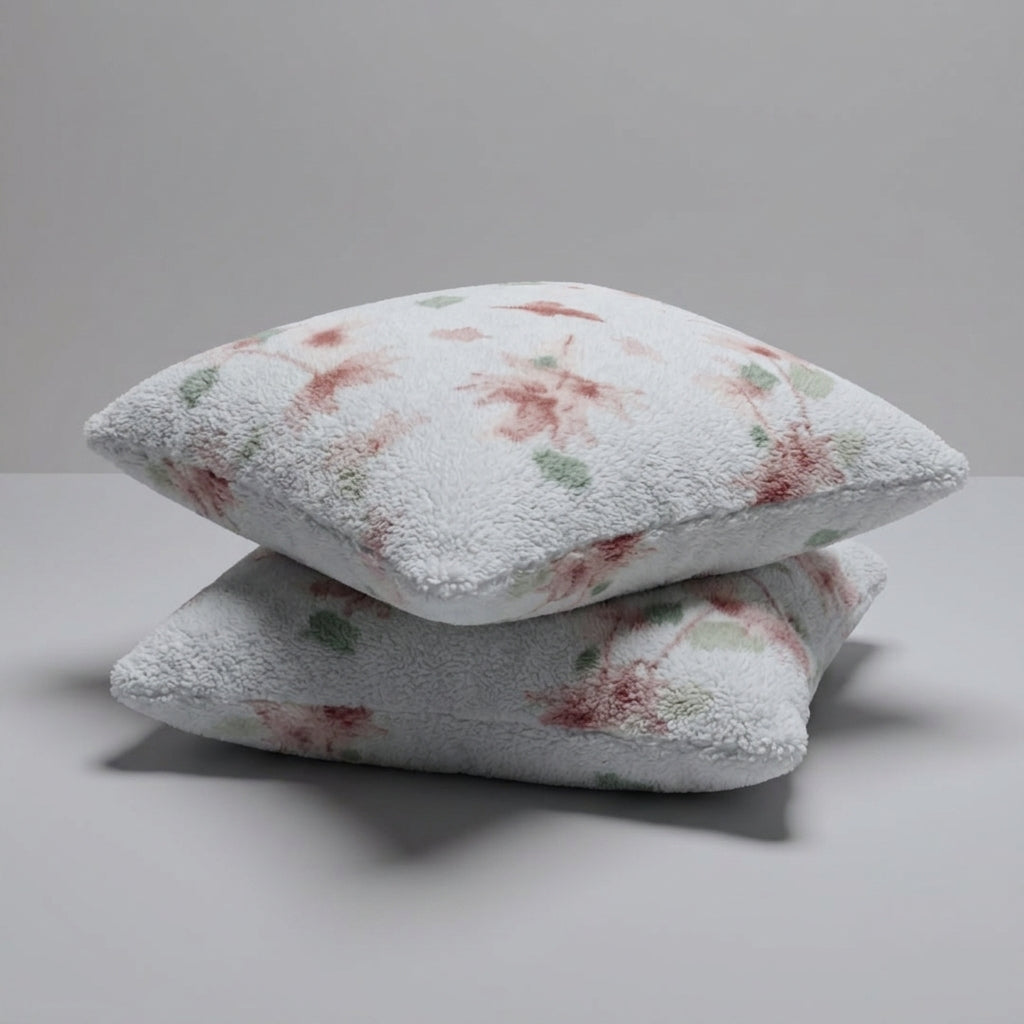 Filled Fleece Cushion- Set of 2 16x16 inches