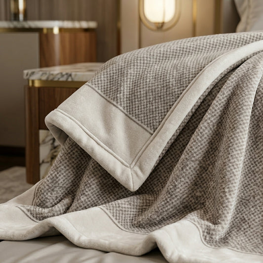 Fleece Blanket (Single Ply)-Gris C3