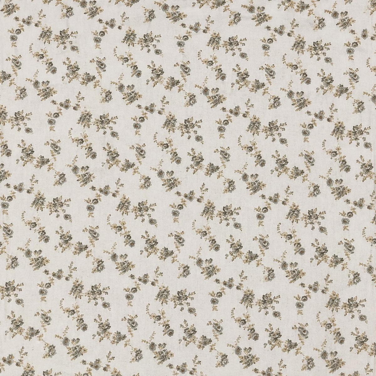100% Cotton Grey Vintage Bloom– Floral Bedsheet Set