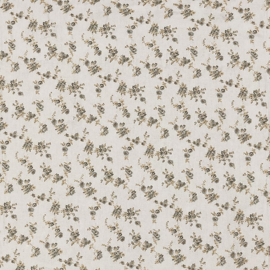 100% Cotton Grey Vintage Bloom– Floral Bedsheet Set