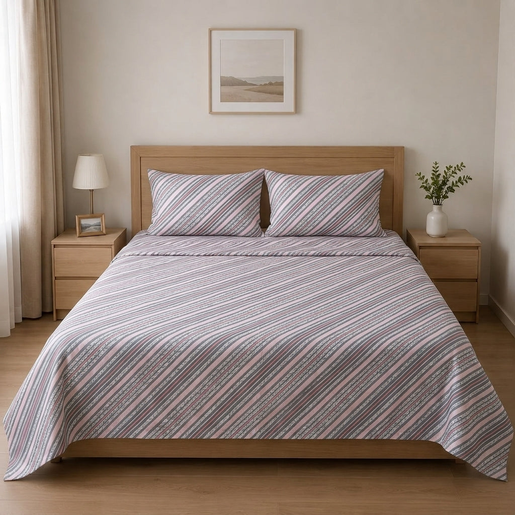 Poly Cotton Bedsheet Set