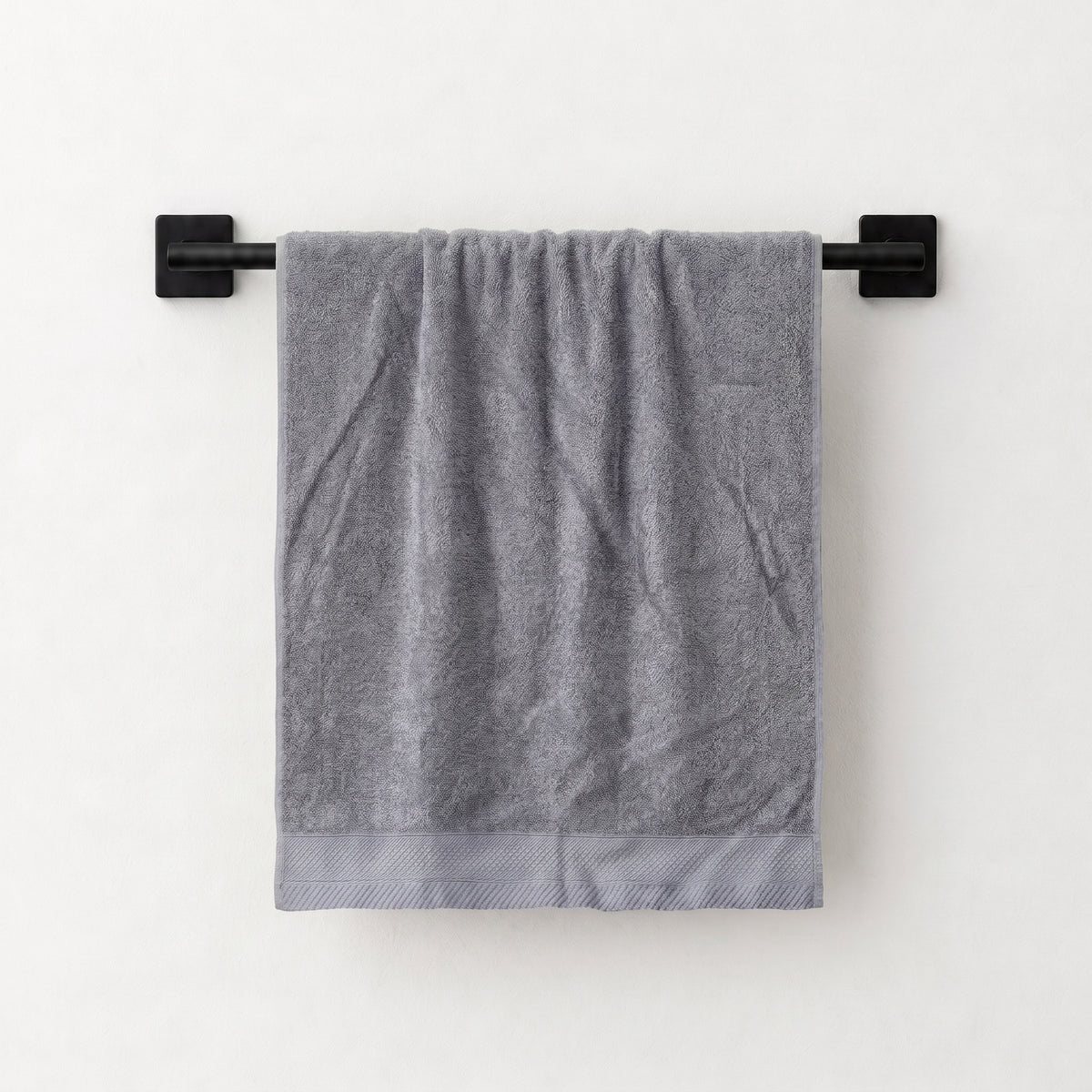 Premium Cotton Towel Heather Gray-480 GSM