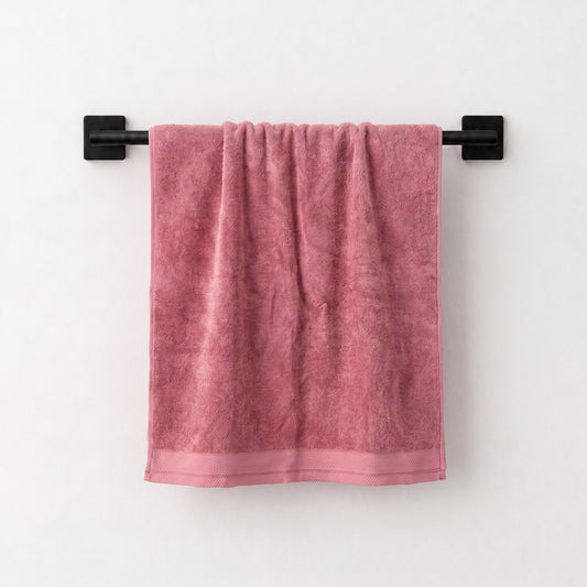 Premium Cotton Towel Salmon Pink-480 GSM