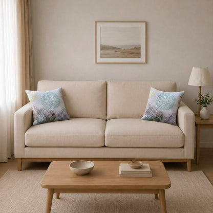 Filled Fleece Cushion- Set of 2 16x16 inches