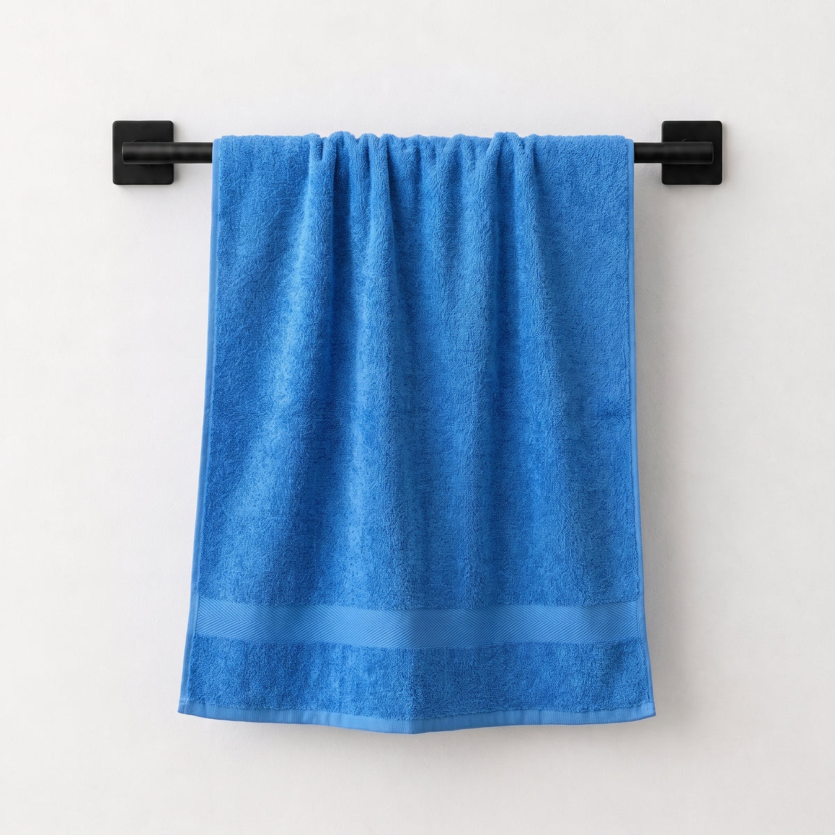 Premium Cotton Bath Towel Aqua Blue 500 GSM