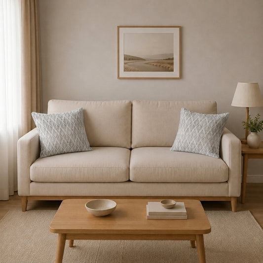 Filled Fleece Cushion- Set of 2 16x16 inches