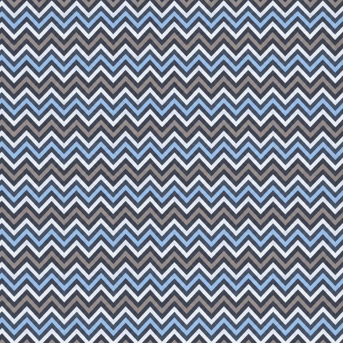 Poly Cotton Bedsheet Set-Slate Chevron