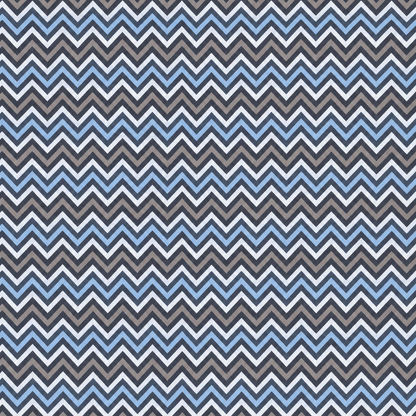 Poly Cotton Bedsheet Set-Slate Chevron