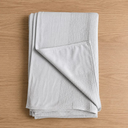 Thermal Blanket Waffle Knit-Pure White
