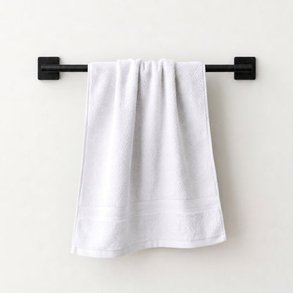 Premium Cotton Towel Pure White-600GSM
