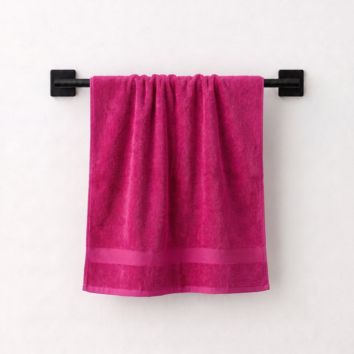 Premium Cotton Towel Electric Pink-500 GSM