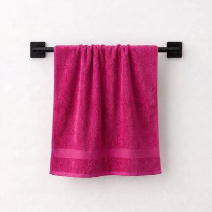 Premium Cotton Towel Electric Pink-500 GSM