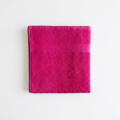Premium Cotton Towel Electric Pink-500 GSM
