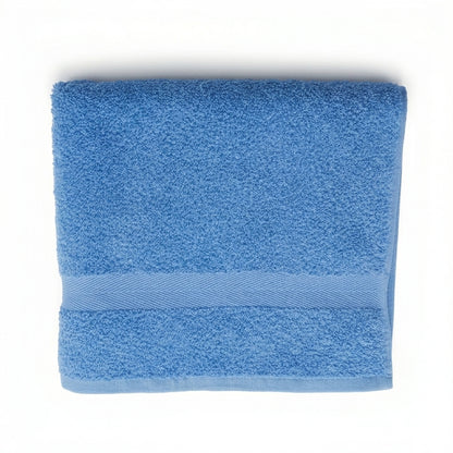 Premium Cotton Bath Towel Aqua Blue 500 GSM