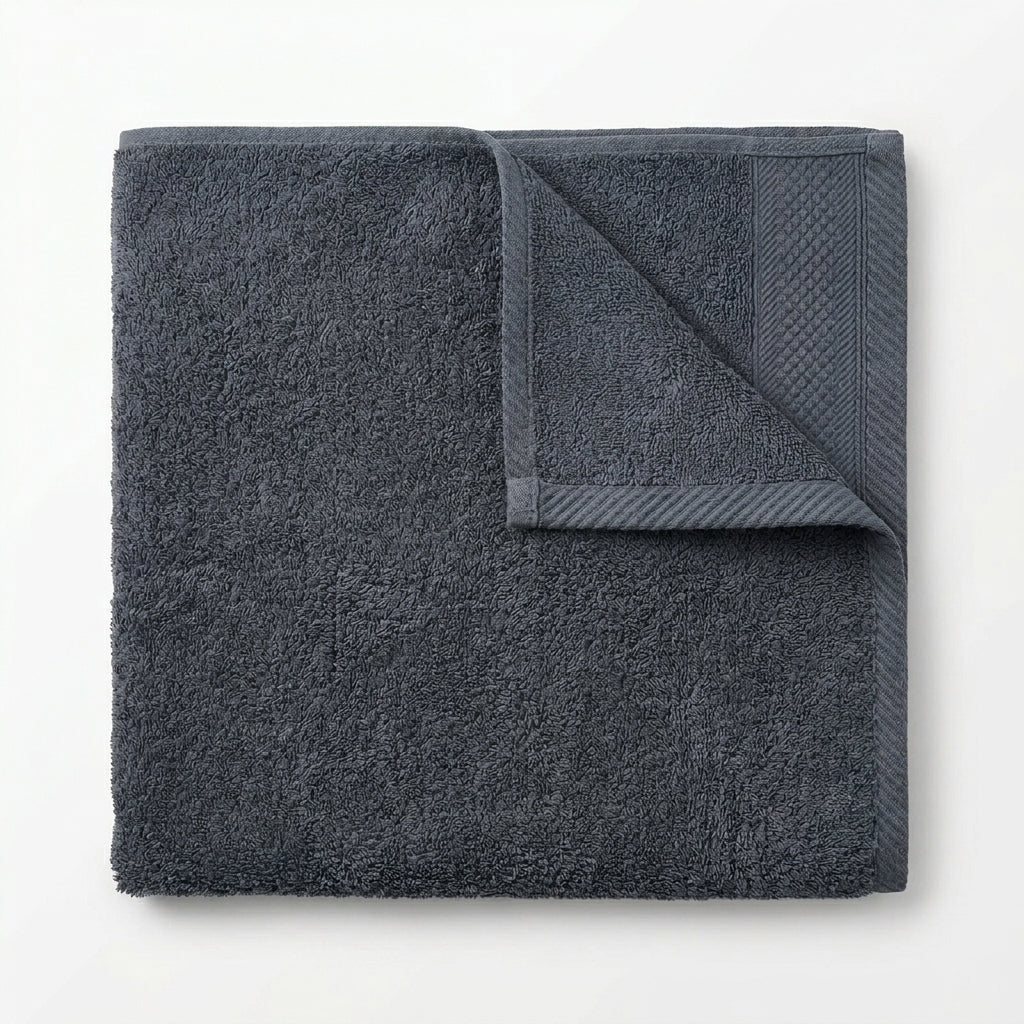Premium Cotton Towel Charcoal Gray-480 GSM