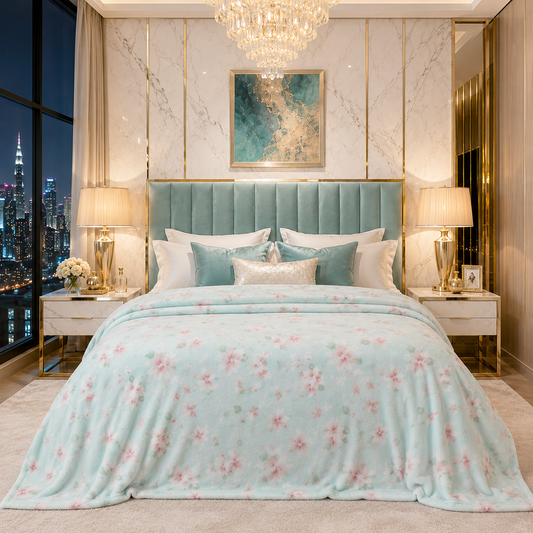 Fleece Blanket (Single Ply)-Warda 2015