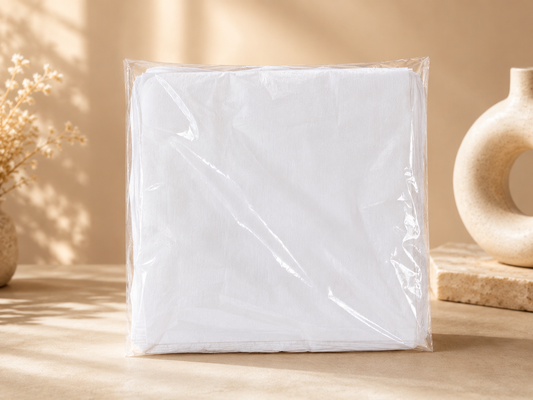 10×10 Inches Cotton Fabric Tissues – Pack of 50