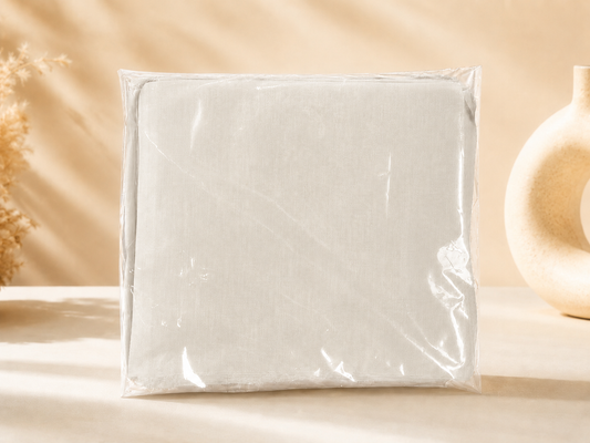 10×10 Inches Cotton Fabric Tissues – Pack of 50