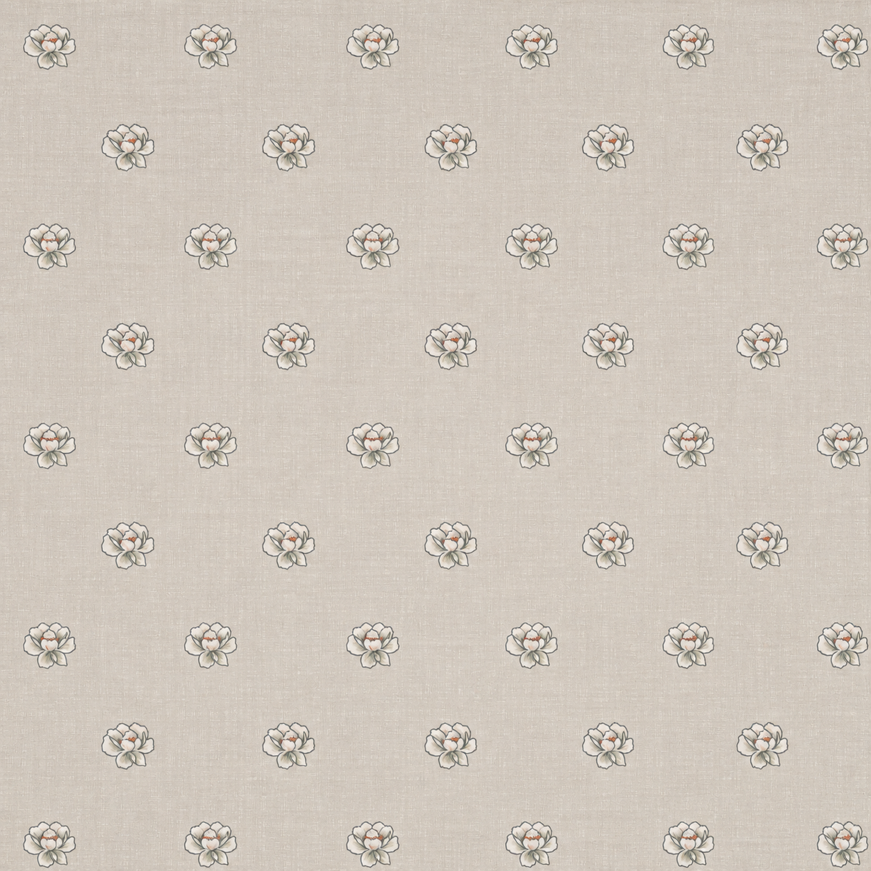 100% Cotton Grey Blossom Garden – Floral Bedsheet Set