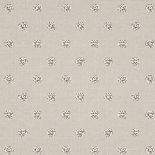 100% Cotton Grey Blossom Garden – Floral Bedsheet Set