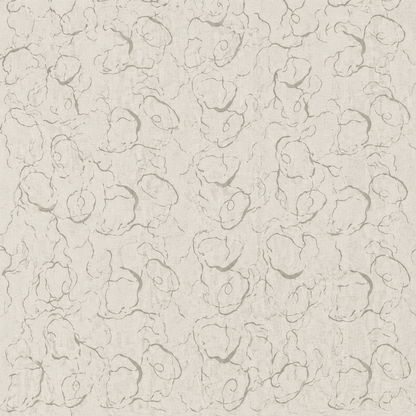 100% Cotton Grey Floral Sketch– Floral Bedsheet Set